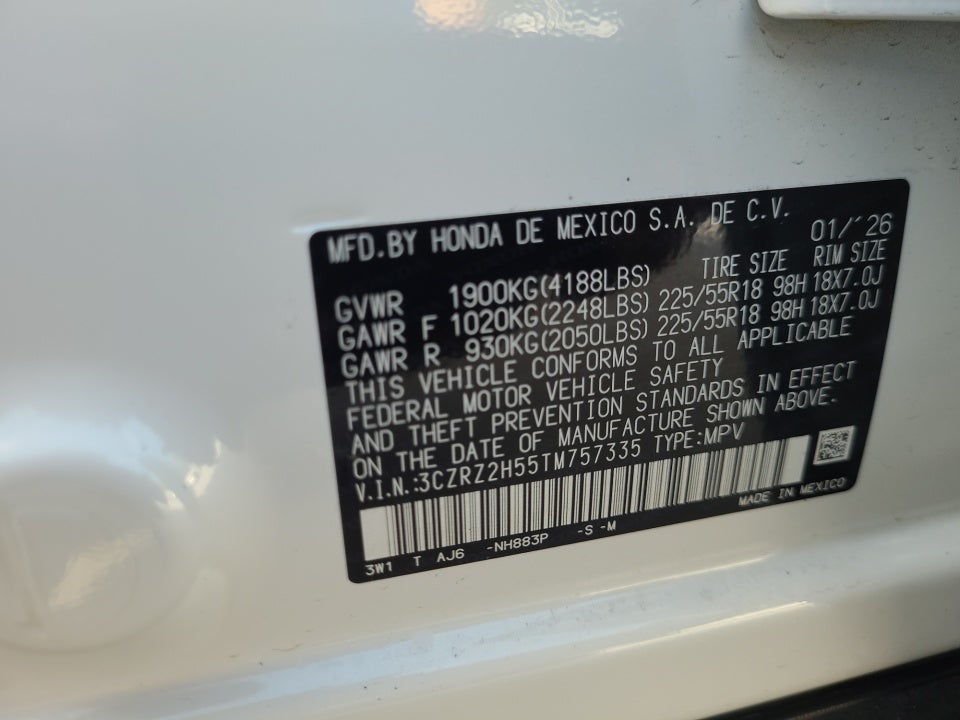 2026 Honda HR-V Sport