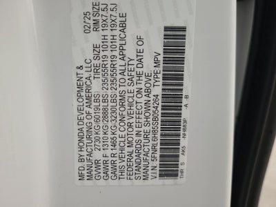 2025 Honda Odyssey Touring