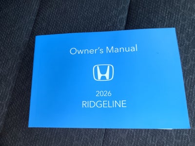 2026 Honda Ridgeline Sport