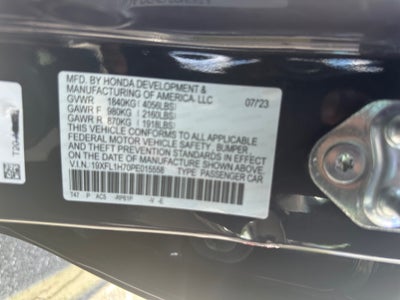 2023 Honda Civic Hatchback EX-L