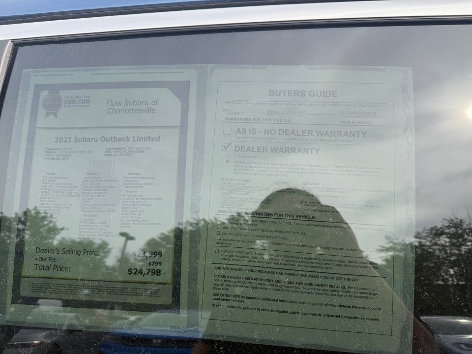 2021 Subaru Outback Limited