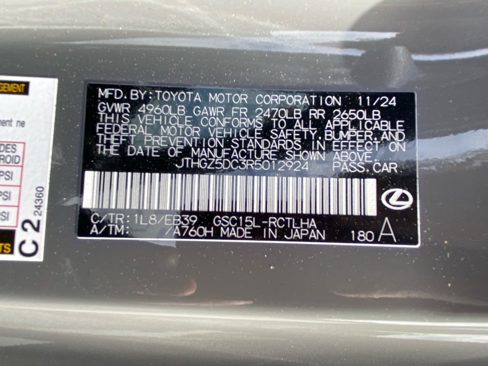 2024 Lexus RC 350 RC 350 F SPORT