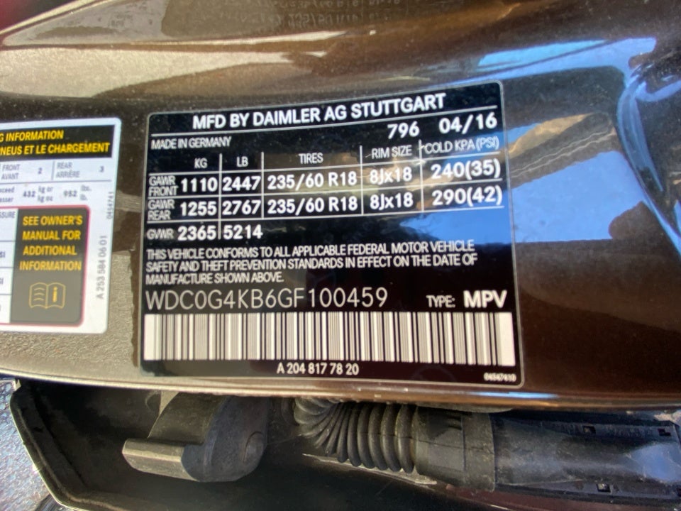 2016 Mercedes-Benz GLC 300 4MATIC®