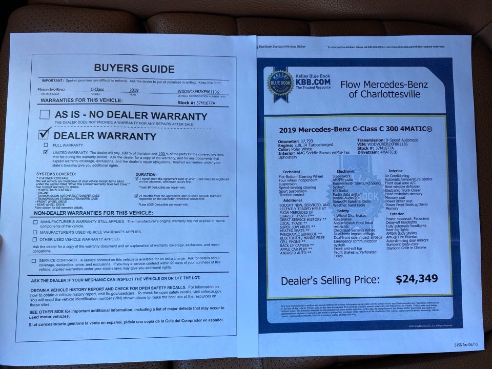 2019 Mercedes-Benz C 300 4MATIC®