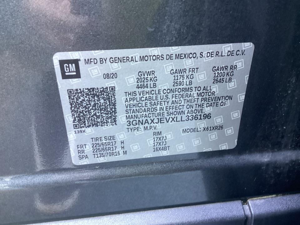 2020 Chevrolet Equinox LT