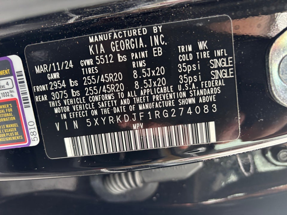 2024 Kia Sorento X-Line SX