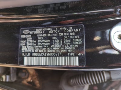 2022 Hyundai Tucson Hybrid Limited