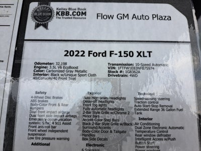 2022 Ford F-150 XLT