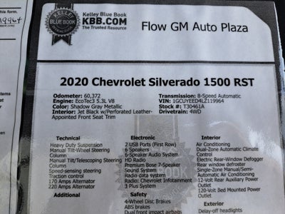 2020 Chevrolet Silverado 1500 RST