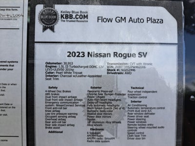 2023 Nissan Rogue SV