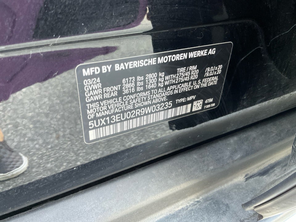 2024 BMW X5 sDrive40i