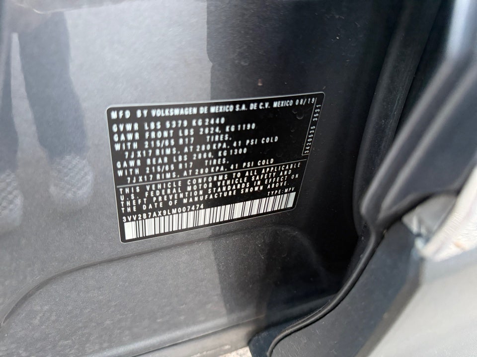 2020 Volkswagen Tiguan 2.0T SE