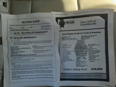 2024 Mazda Mazda CX-90 3.3 Turbo S Premium