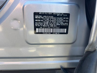 2015 Subaru Forester 2.5i Limited