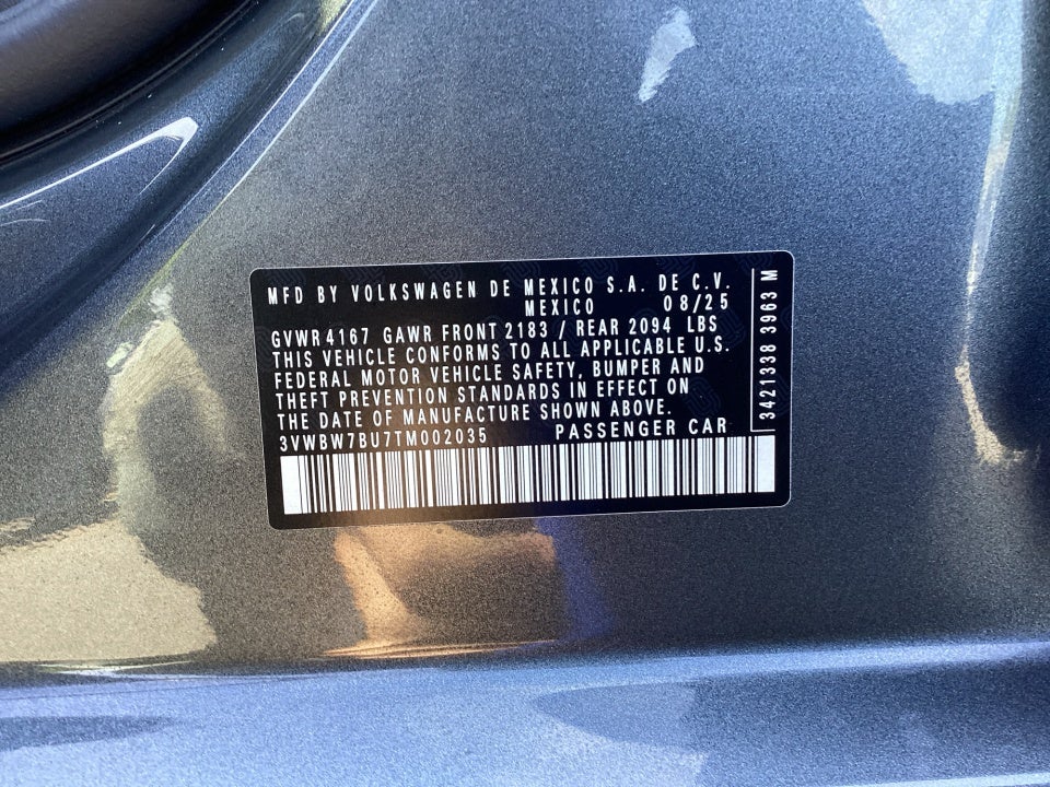 2026 Volkswagen Jetta Sport