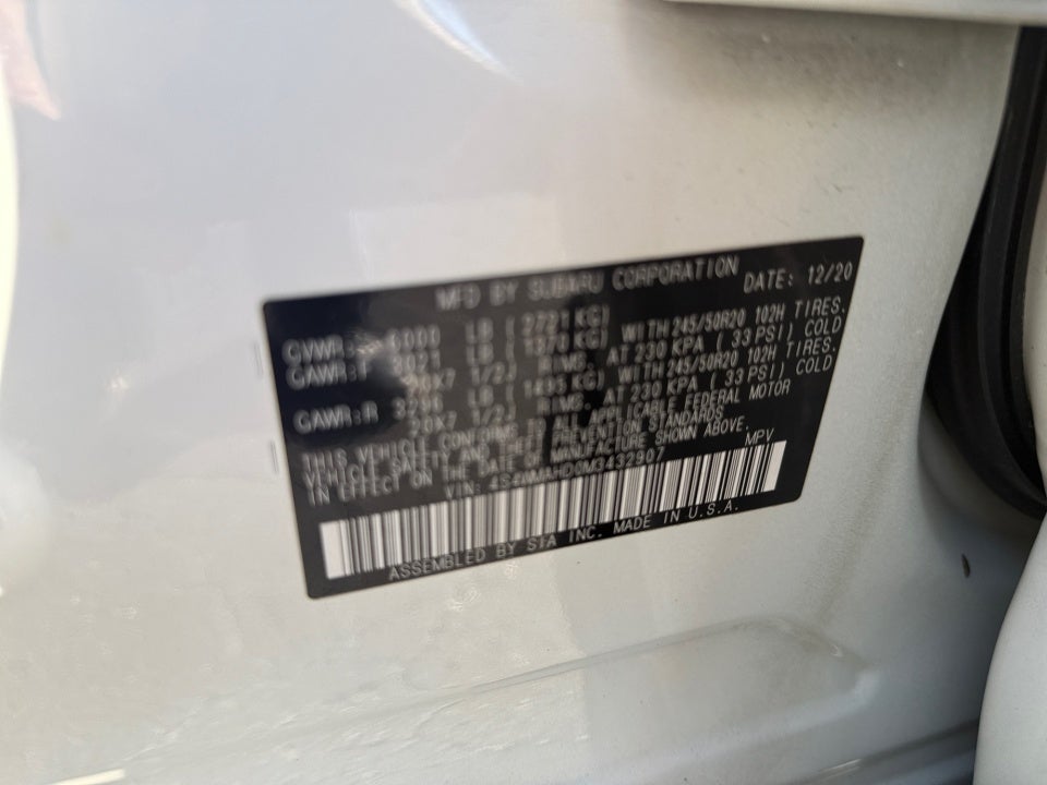 2021 Subaru Ascent Premium