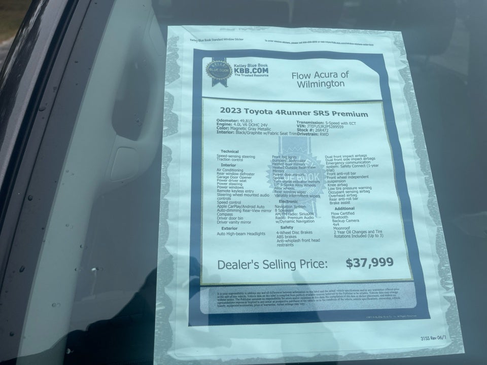 2023 Toyota 4Runner SR5 Premium