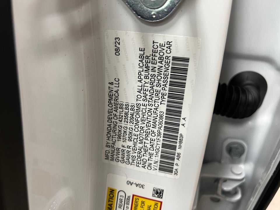 2023 Honda Accord EX