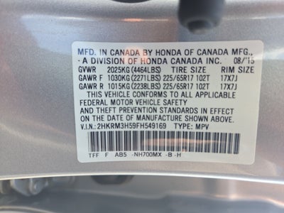 2015 Honda CR-V EX