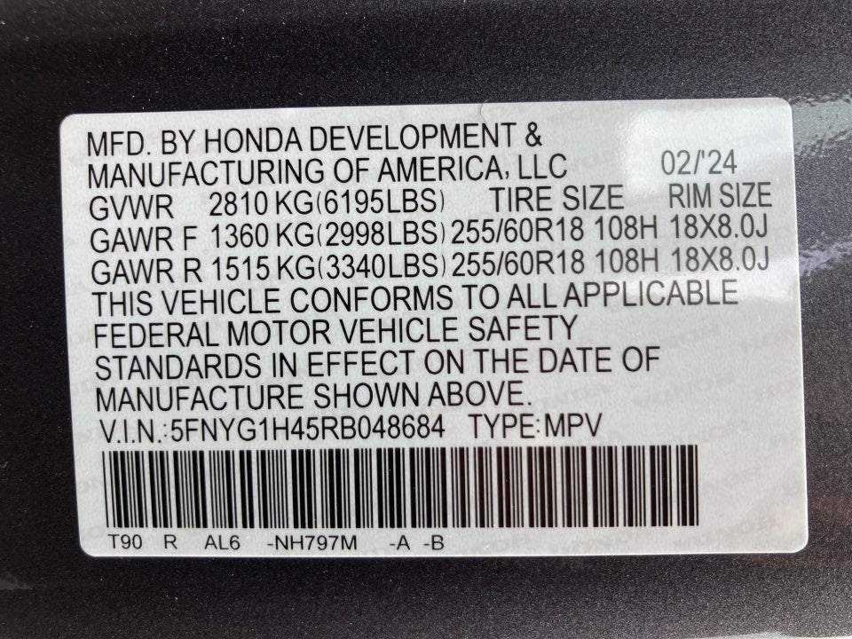 2024 Honda Pilot EX-L