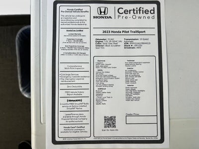 2023 Honda Pilot TrailSport