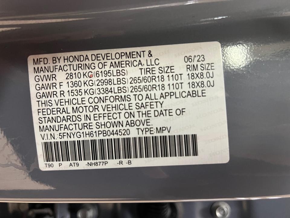 2023 Honda Pilot TrailSport