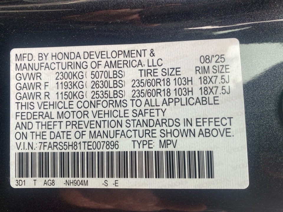 2026 Honda CR-V Hybrid 2WD Sport-L