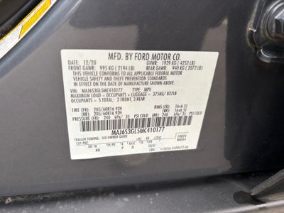 2021 Ford EcoSport SE