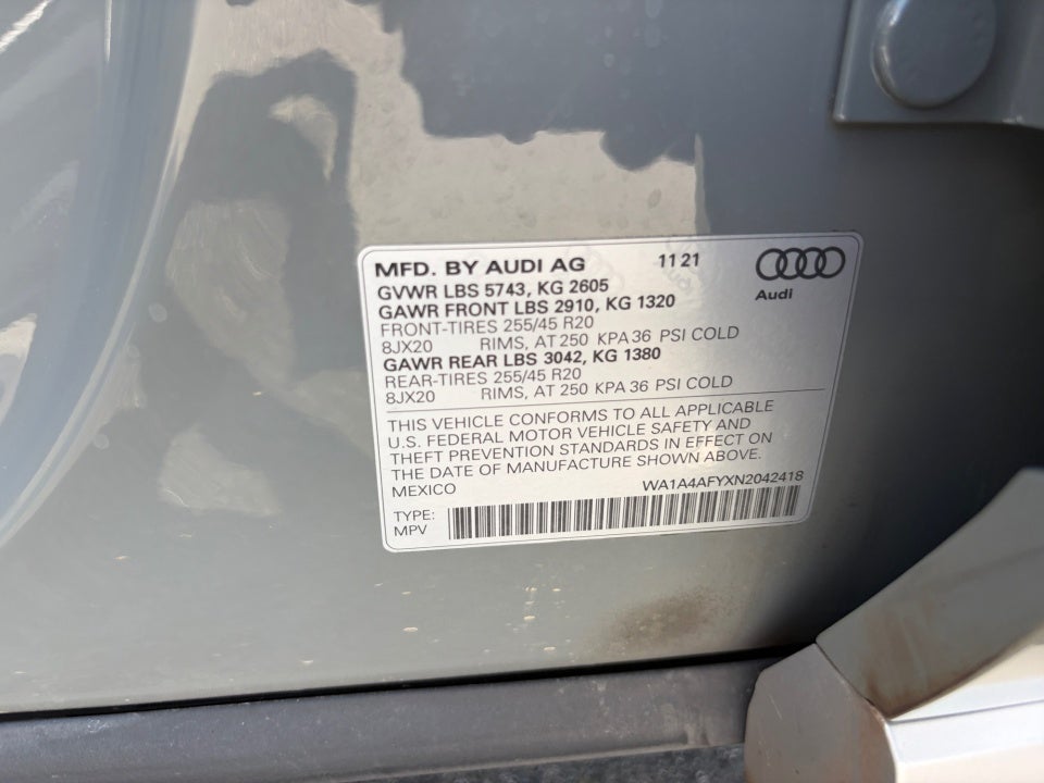 2022 Audi SQ5 Premium