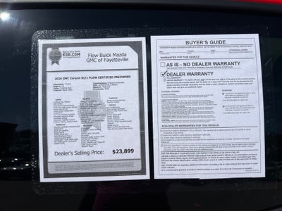 2020 GMC Canyon 4WD Crew Cab Short Box SLE