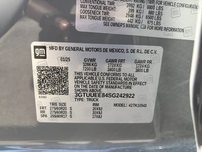 2025 GMC Sierra 1500 AT4
