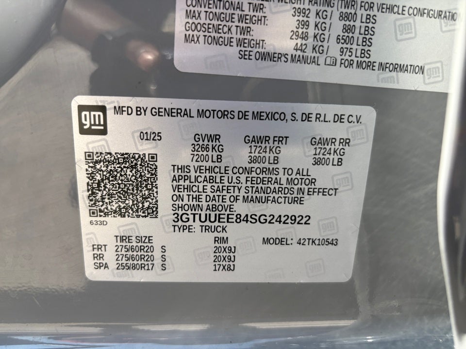 2025 GMC Sierra 1500 AT4