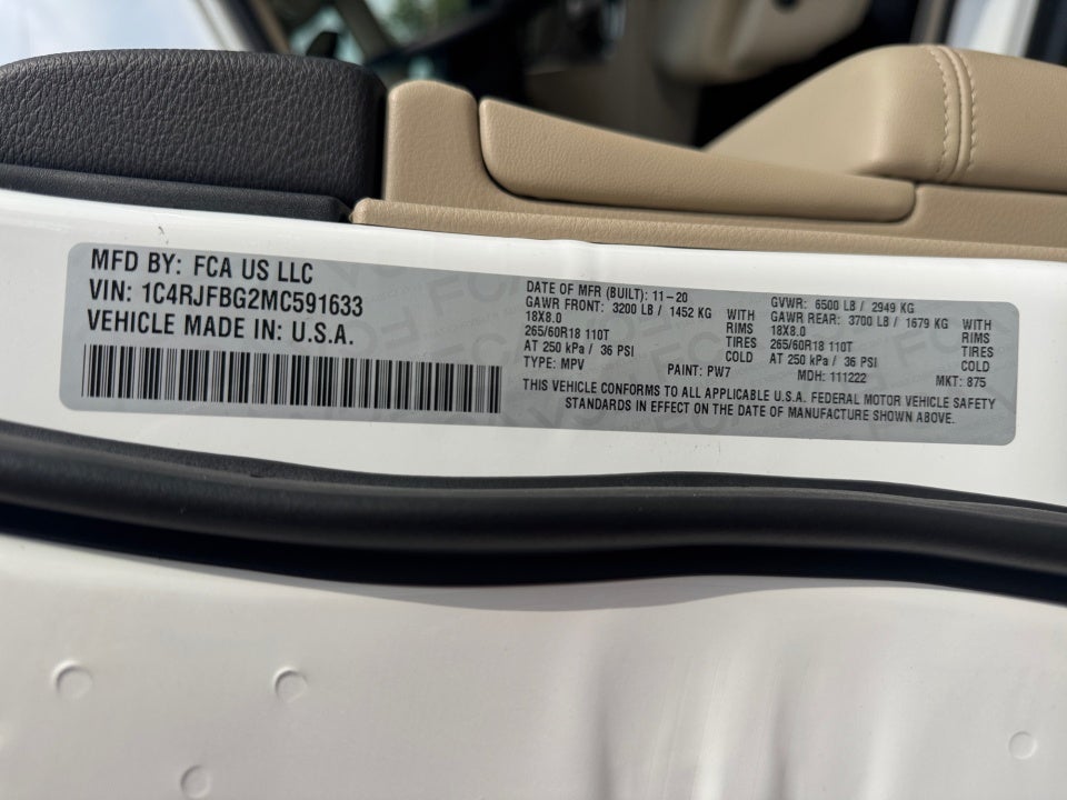 2021 Jeep Grand Cherokee Limited