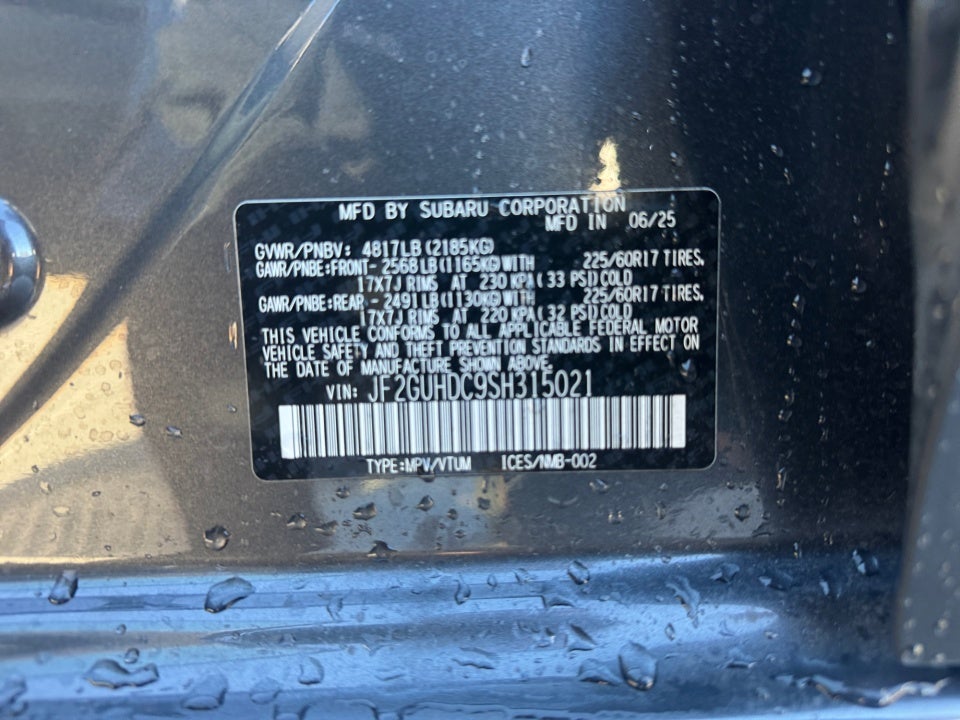 2025 Subaru Crosstrek Premium