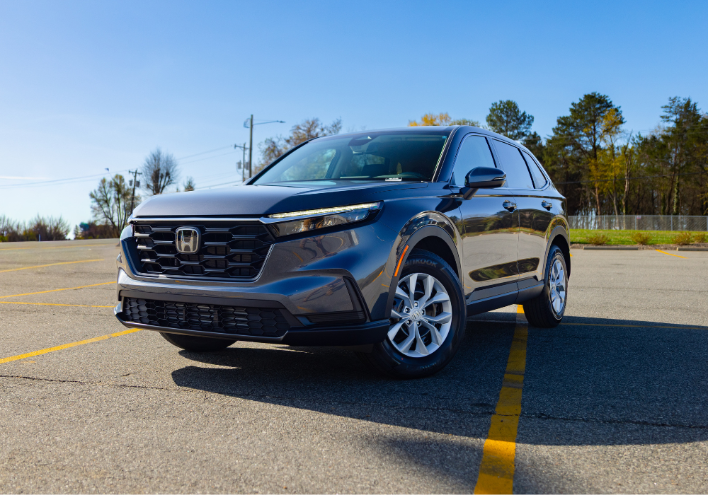 2026 Honda CR-V facing the camera parked in a lot. 
