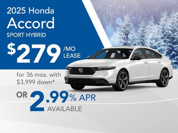 2025 Honda Accord Sport Hybrid