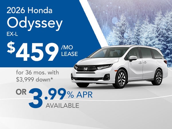 2026 Honda Odyssey EX-L