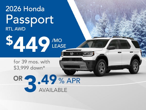 2026 Honda Passport RTL AWD
