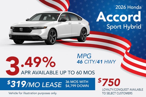 2026 Honda Accord SPORT Hybrid