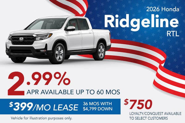 2026 Honda Ridgeline